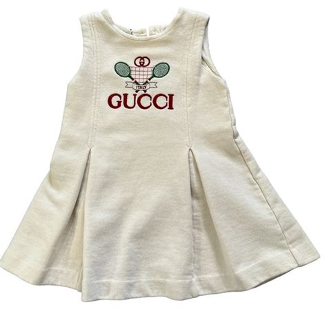 gucci flower girl dress|gucci pleated dress.